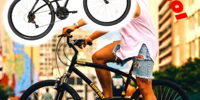 Bicicleta Aro 26 Caloi 400 Masculina Preta