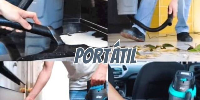 Aspirador De Pó E Água Wap 1400w Gtw Compact – Preto E Turquesa