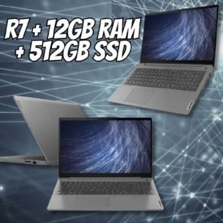 Notebook Lenovo Ultrafino IdeaPad 3 R7-5700U 15.6″ AMD Radeon Graphics 12GB 512GB SSD Linux