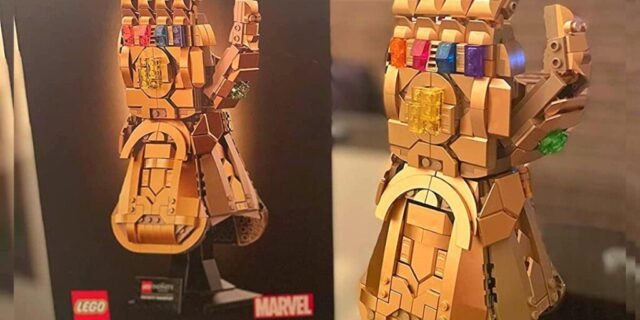 LEGO® Marvel Manopla do Infinito; Kit de Construção (590 peças)