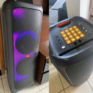 Caixa de Som Bluetooth JBL PartyBox 1000 com Show de Luzes e DJ Pad 1100W – JBLPARTYBOX1000BR