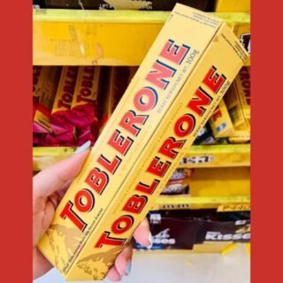 Chocolate ao Leite Nougat de Mel e Amêndoas Toblerone Caixa 100g
