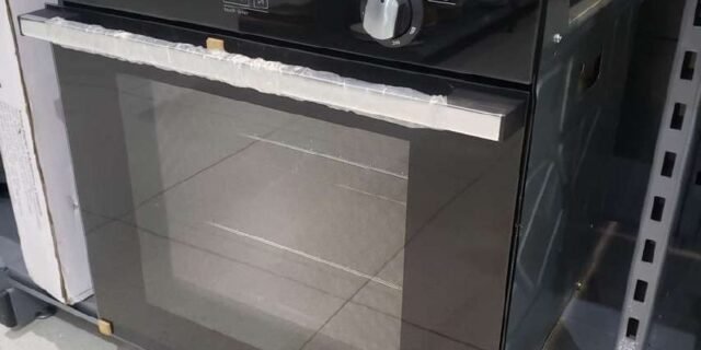 Forno a Gás de Embutir Brastemp Grill com Timer – Touch 78L Preto BOA84AE