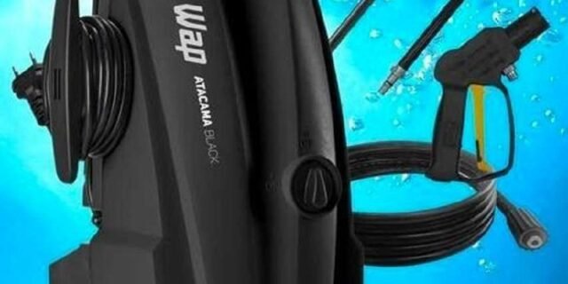 Lavadora de Alta Pressão e Desobstruidora WAP – Atacama Black Ultra 1400W 1500PSI