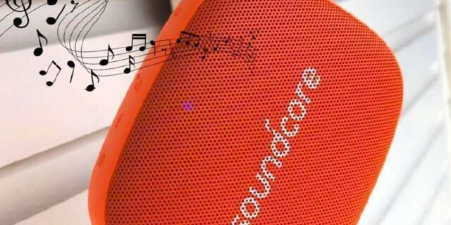 Caixa de Som Bluetooth Anker SC Icon Mini, Laranja