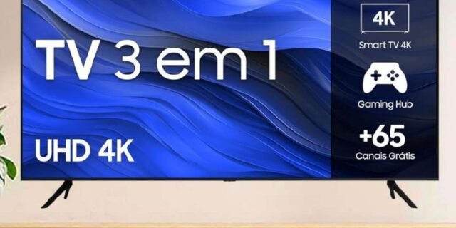 Smart TV LED Samsung 50 Polegadas UHD 4K UN50CU770