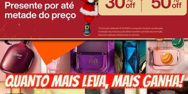 LEVE 3 ou MAIS Itens com 50% de Desconto Real