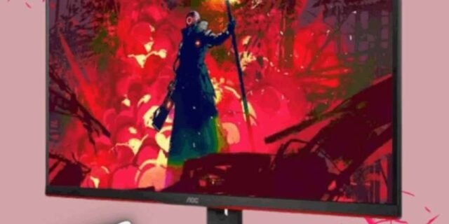 Monitor AOC Gamer Speed 24G2HE5 23,8″ W-LED Full HD Widescreen IPS 75Hz 1ms HDMI VGA