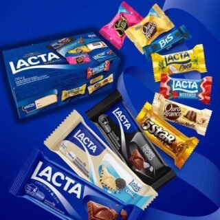 Lacta Favoritos – Caixa de variedades chocolates, 250,6g