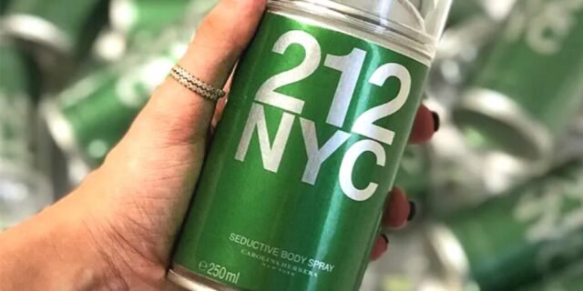 212 NYC Carolina Herrera Body Spray Feminino 250ml