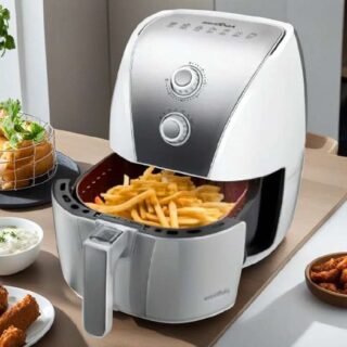 Fritadeira Air Fryer Britânia 5L Branca Redstone 1500W