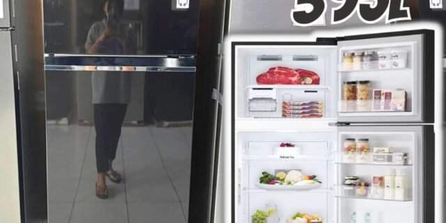 Geladeira LG Frost Free Black 395L Duplex Compressor Inverter