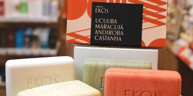 Sabonete em Barra Puro Vegetal Cremoso Ekos (ucuuba, maracujá, andiroba e castanha)- 4 un. de 100 g