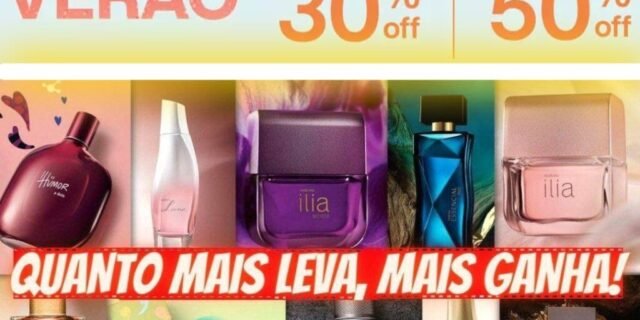 DESCONTO PROGRESSIVO + CUPOM DE 15% – LEVE 3 OU MAIS itens com 50% desconto