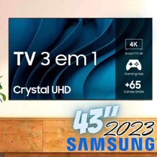 Smart TV Samsung 43″ Crystal UHD 4K 43CU8000
