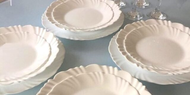 Aparelho de Jantar com Taça 16 Peças Duralex