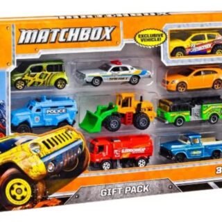 Matchbox, Pacote 9 Carros, Multicolorido, Conjunto colecionável Mattel Gift Pack