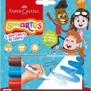 Bloco de Atividades Para Colorir Smartes Faber-Castell