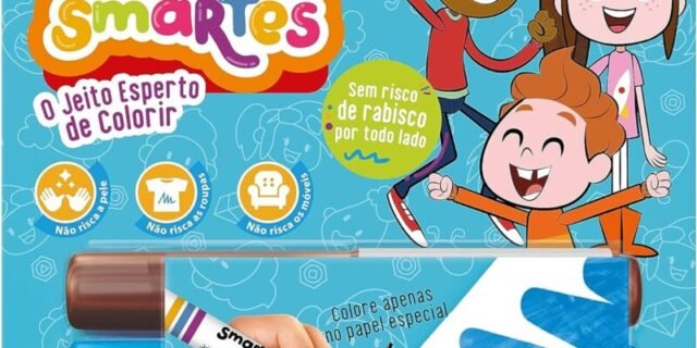 Bloco de Atividades Para Colorir Smartes Faber-Castell