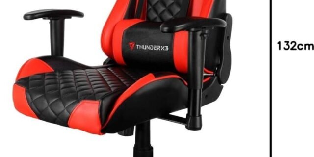 Cadeira Gamer Profissional TGC12 THUNDERX3 (2 Cores)