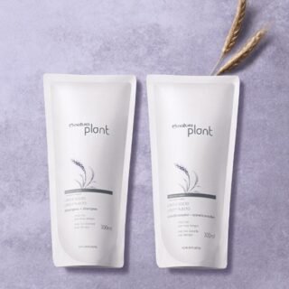 Kit Refis Natura Plant Cabelos Lisos e Soltos