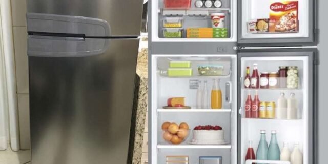 Geladeira Duplex Consul 340L Frost Free Inox 10V