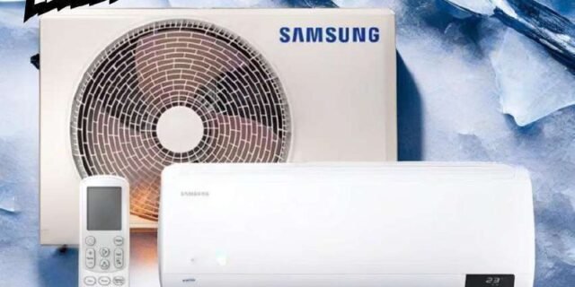 Ar-condicionado Split Inverter Samsung WindFree Connect Sem Vento 12.000 BTUs Frio 220V
