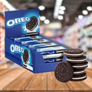 Oreo Biscoito Recheado Original Display Com 8 Unidades De 36G