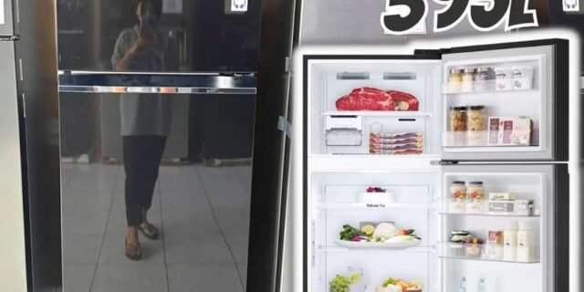 Geladeira LG Frost Free Black 395L Duplex Compressor Inverter 220V