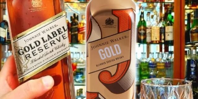 Whisky Johnnie Walker Escocês Gold Label – Blended Malt 750ml