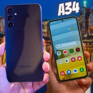 Smartphone Samsung Galaxy A34 5G 6.6 Polegadas Octa Core 128GB 6GB