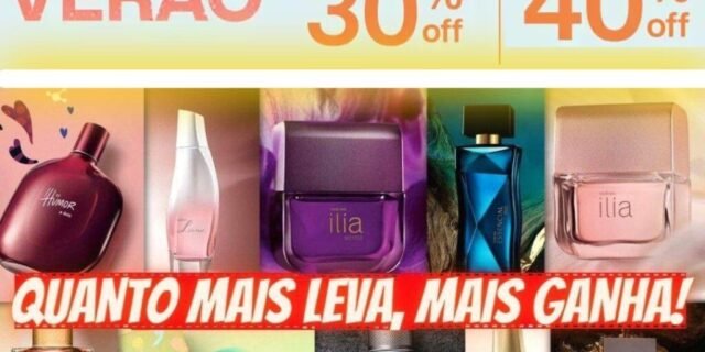 LEVE 3 ou MAIS Itens com 40% de Desconto Real + Cupom