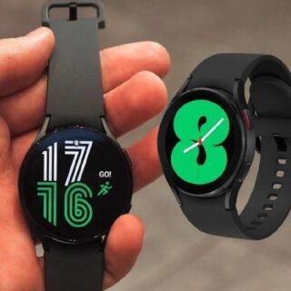 Smartwatch Samsung Galaxy Watch4 BT 40mm Preto 16GB