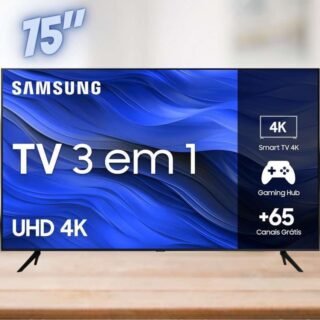 Samsung Smart Tv Crystal 75″ 4k Uhd Cu7700 – Alexa Built In, Samsung Gaming Hub