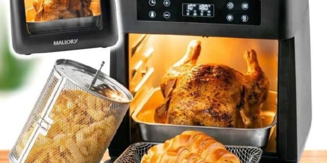 Fritadeira Elétrica Mallory Air Oven EasyCook 12 Litros Preto – 220V