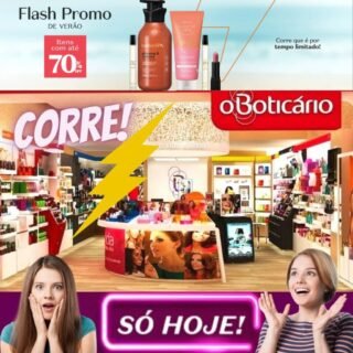 oBoticário: Até 70% OFF em 181 produtos por tempo limitado