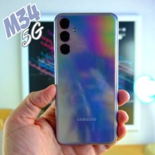 Samsung Galaxy M34 5G 128GB 6GB RAM Mega Bateria 6000mAh Câmera Tripla 50MP+8+2 OctaCore 6.5″ 120Hz (3 Cores)