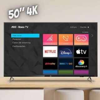 Smart TV 50″ Led Aoc Roku 4K