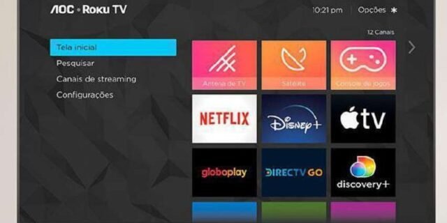 Smart TV 50″ Led Aoc Roku 4K