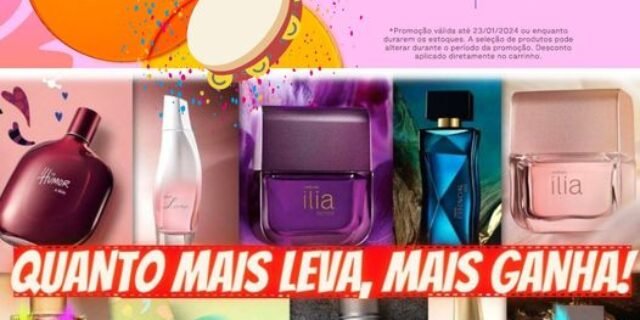 LEVE 3 ou MAIS Itens com 40% de Desconto Real + Cupom