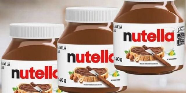 Kit Creme de Avelã com Cacau Nutella Ferrero – 140g 3 Unidades