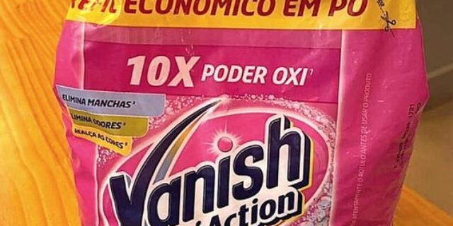 Tira Manchas em Pó Vanish Multi Power ou Crystal White Oxi Action 2,5kg Refil Econômico