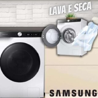 Lava e Seca Samsung WD11T Smart com Ecobubble 11kg 110V