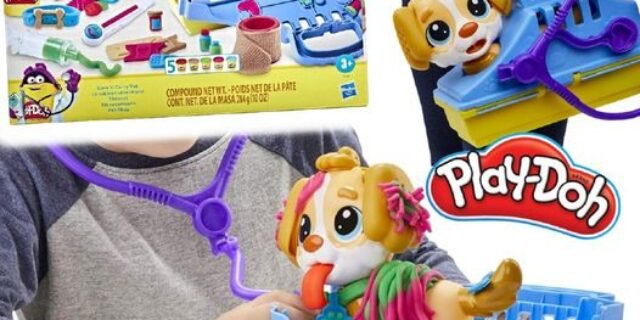 Play-Doh, Conjunto Massinha Veterinário Pet Shop