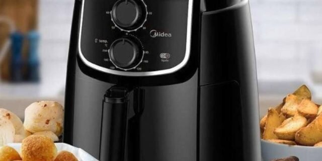 Fritadeira sem Óleo Midea GourmetFry 4 Litros