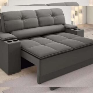 Sofá 2 Lugares Retrátil Reclinável Velosuede Up Next Sofás (4 Cores)