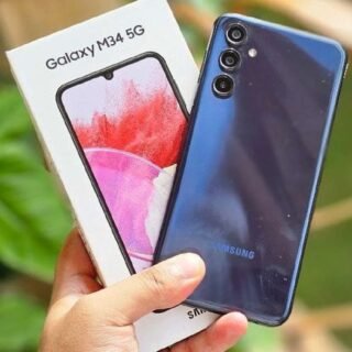 Samsung Galaxy M34 5g 128gb 6gb Ram Mega Bateria 6000mah Câmera Tripla 50mp+8+2 Octacore 6.5″ 120hz (3 Cores)