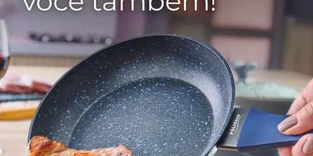 Panela Polishop iChef Home Sauté Petit Shark Series 20cm (2 Cores)