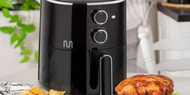 Fritadeira Elétrica sem óleo Air Fryer 3,5L 1500W 127V