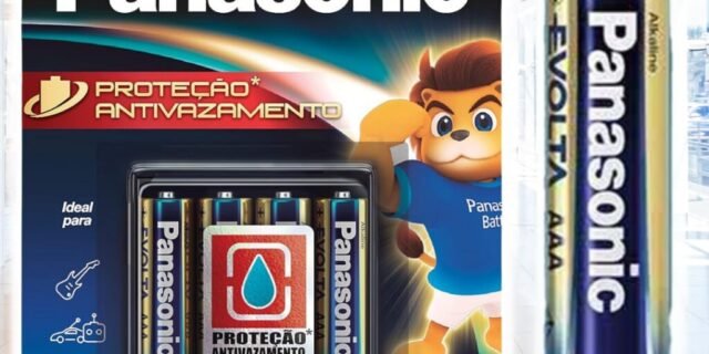 Panasonic Pilha Alcalina Premium Aaa Com 4 Lr03Egr/4B96